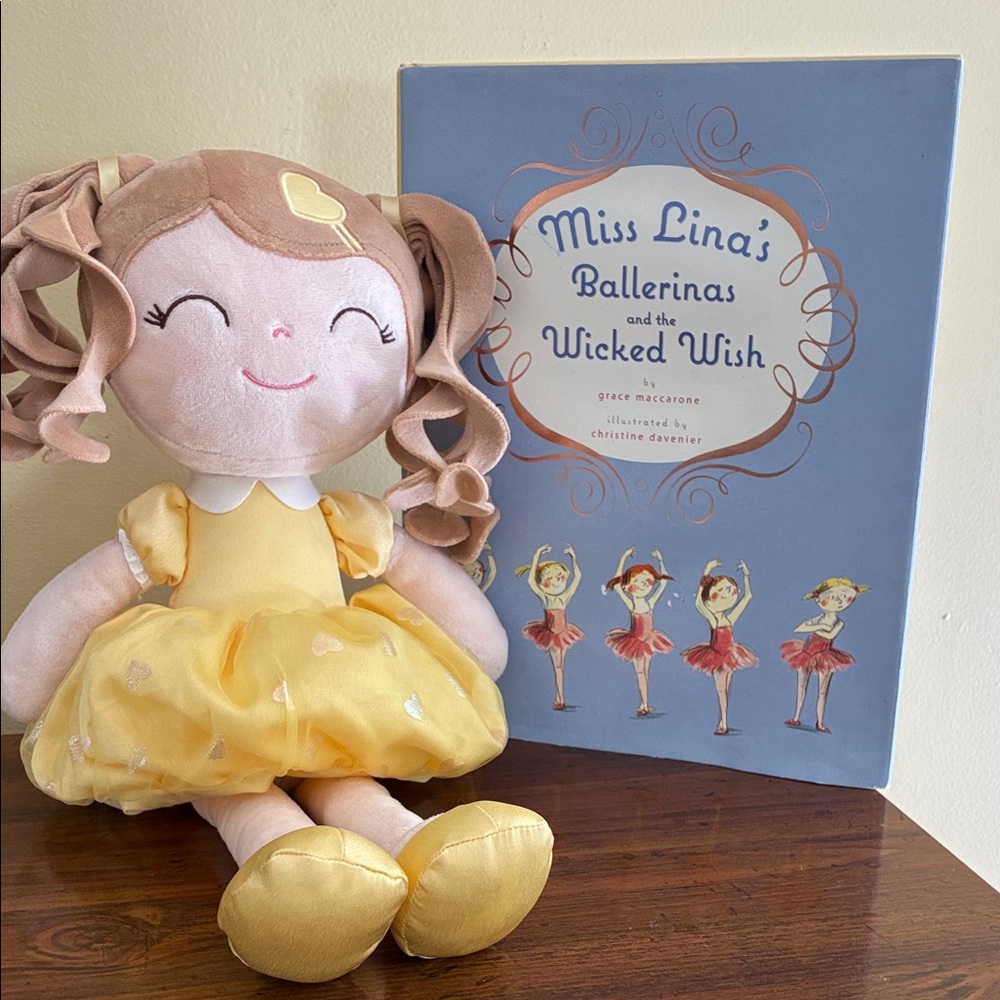 Miss Lina’ Ballerinas and the Wicked Wish (book/plush combo)